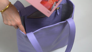 Ascot Zoya Simple Tote product video - ESPRESSO