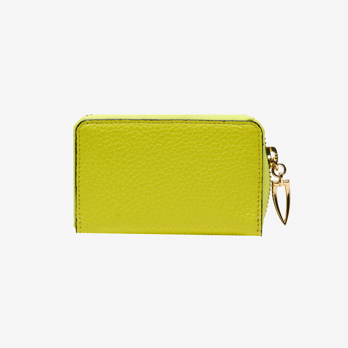 tusk-322-ascot-pebble-grain-leather-coin-case-lime-back - LIME