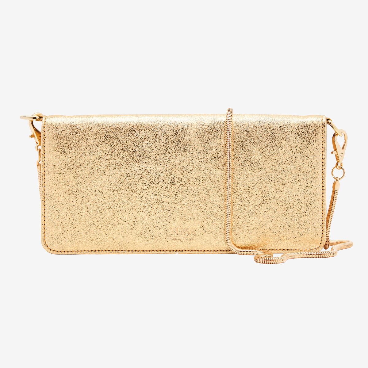 Orissa Chotta Mini Cross Body Bag-Tusk - GOLD