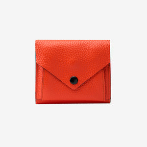 tusk-382-ascot-leather-origama-medium-size-wallet-orange-wallet- ORANGE