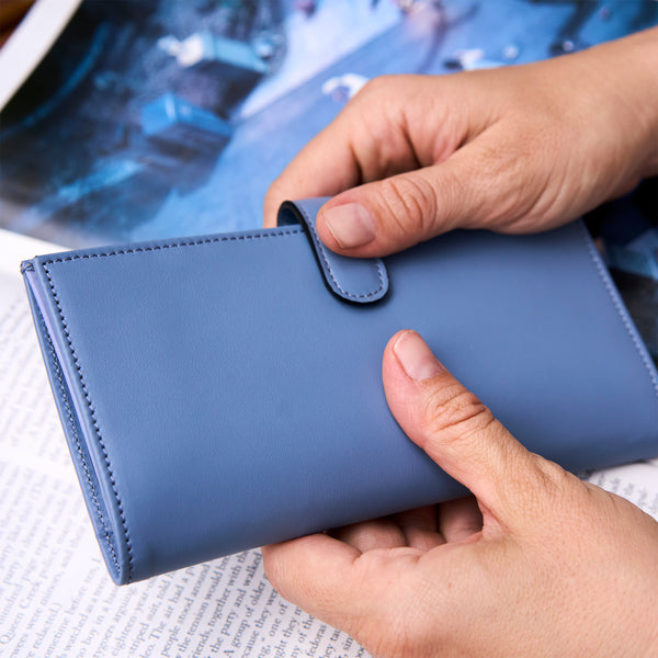 Joy Long Slim Wallet Tusk