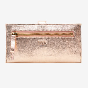Orissa Long Slim Wallet-Tusk - ROSE GOLD