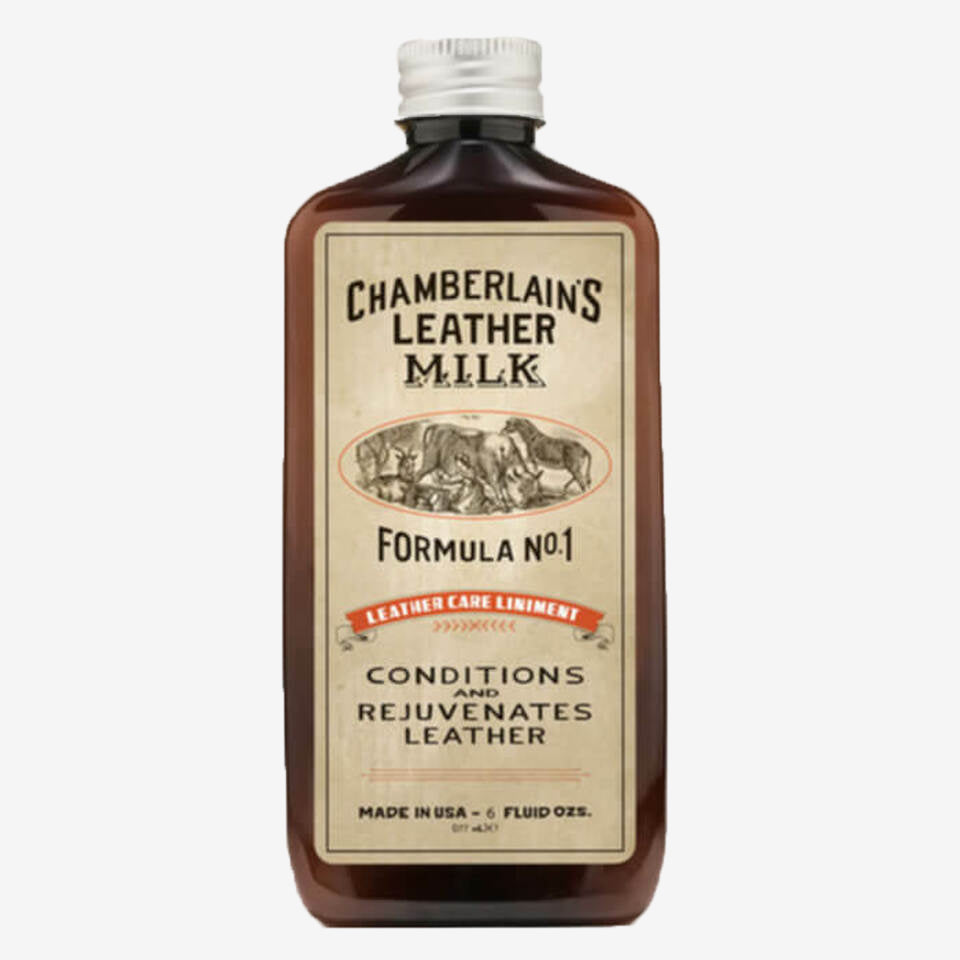 Chamberlain&#39;s Leather Conditioner Liniment No. 1 With Applicator Pad-Tusk