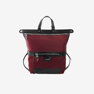 Gotham | Small Backpack-Tusk - WINE