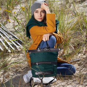 Gotham | Small Backpack-Tusk - FOREST