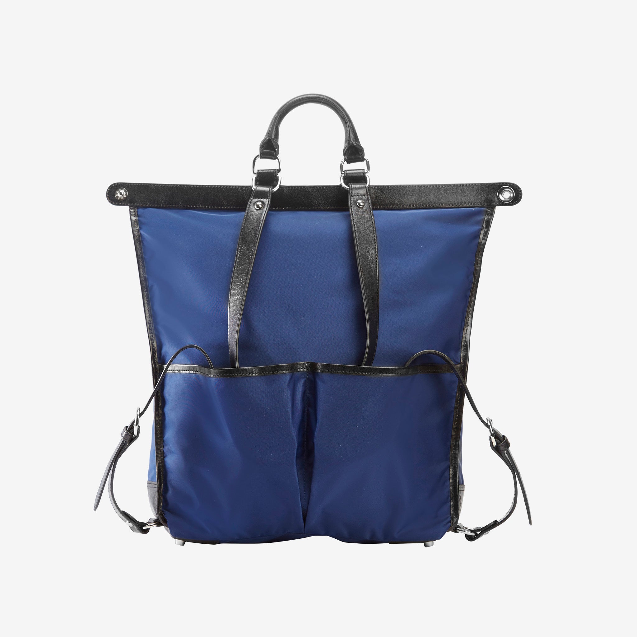 tusk 9756 large nylon security backpack midnight back - MIDNIGHT