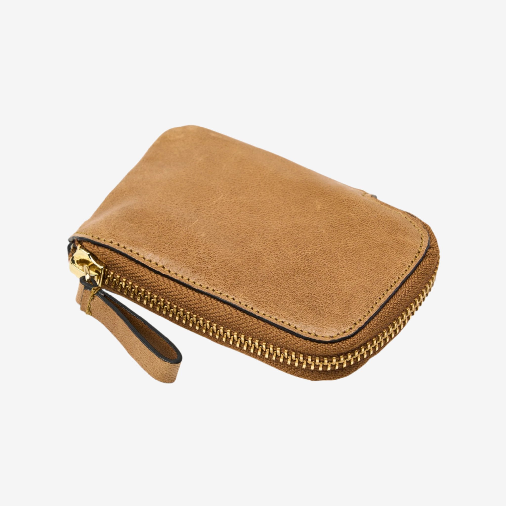 BRAD SMALL ZIP CARD WALLET - Tusk