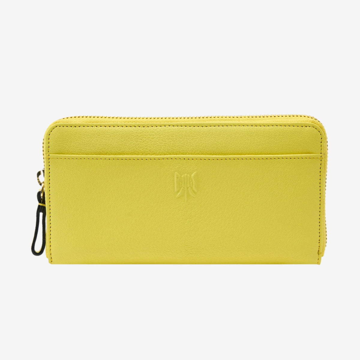 SUGAR SINGLE ZIP WALLET-Tusk - LEMON