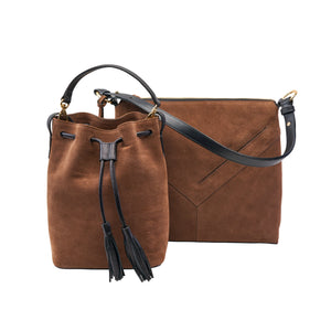 KIRSO MEDIUM BUCKET BAG-Tusk