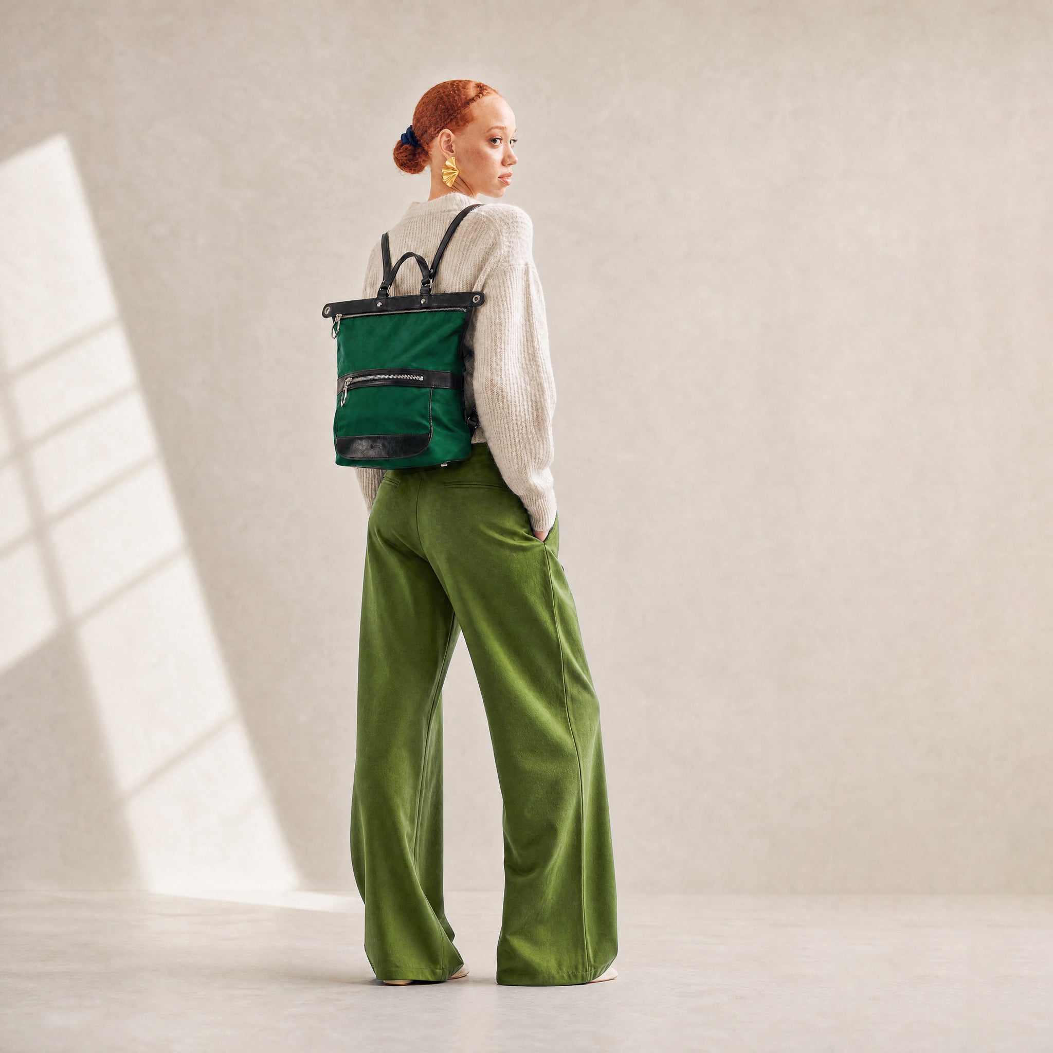 Gotham Gloss Small Backpack