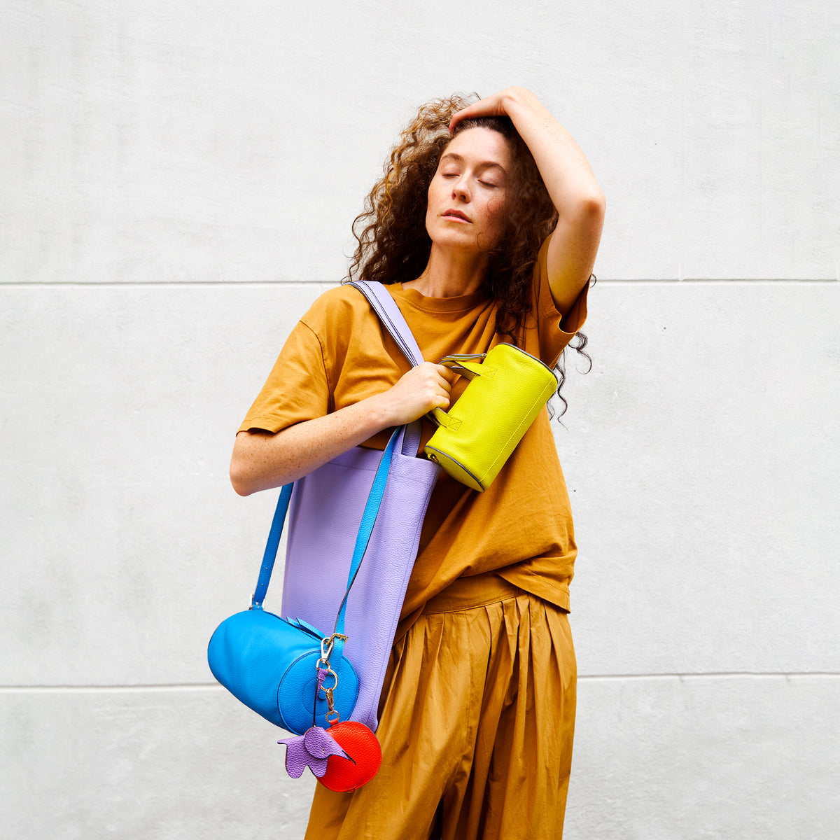 Ascot | Amoli Barrel Bag-Tusk