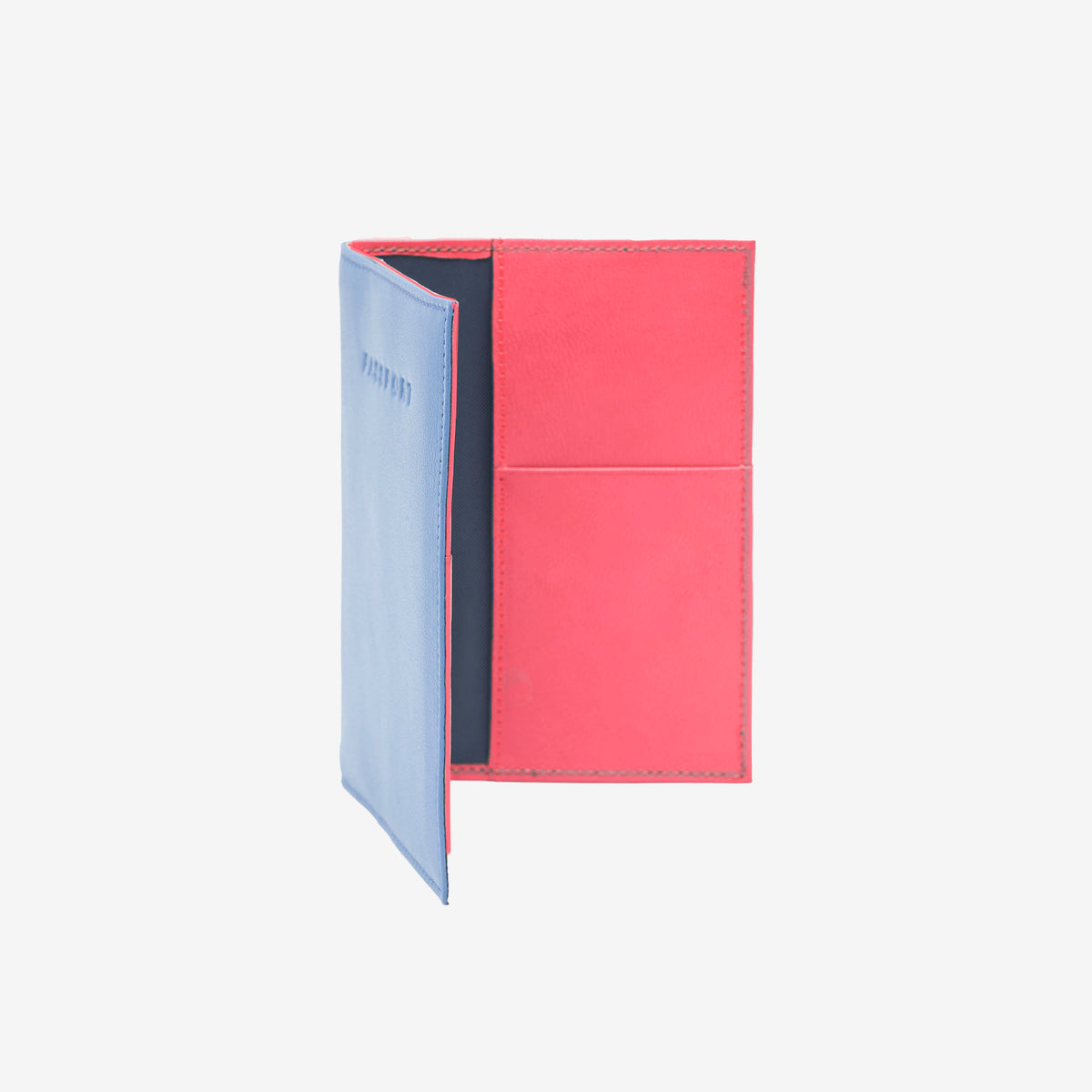 Blue and pink with pink and blue cover on a white background - FRENCH BLUE/GERANIUM