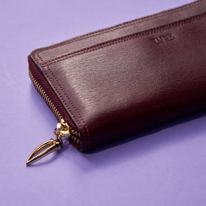 Madison | Single Zip Wallet-Tusk