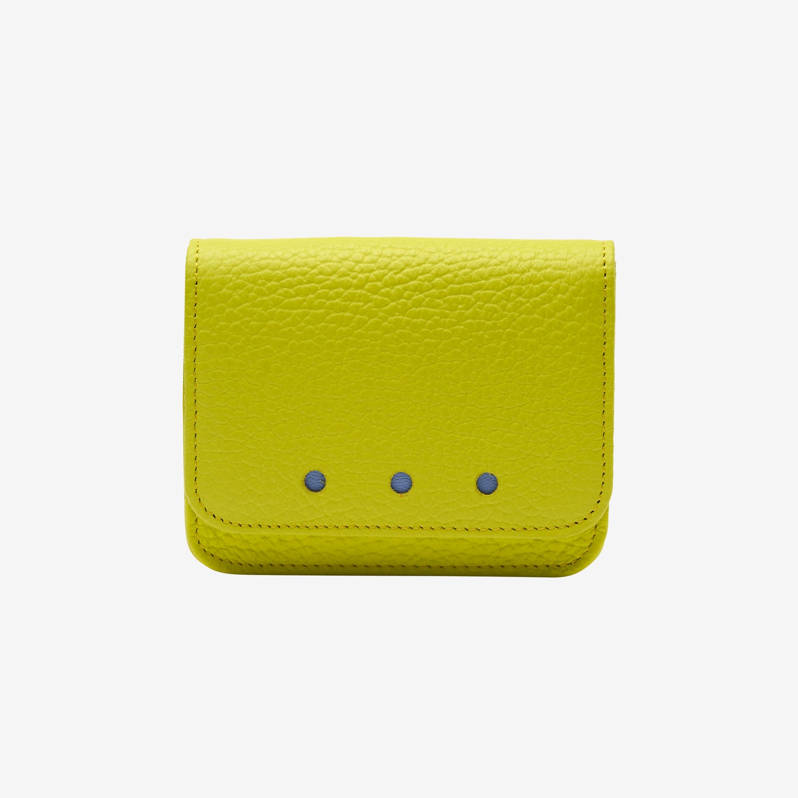 Ascot | Flapover Card Case-Tusk - LIME