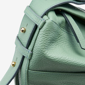 tusk-9939-italian-pebblegrain-leather-large-hobo-sage-closeup-01 - SAGE