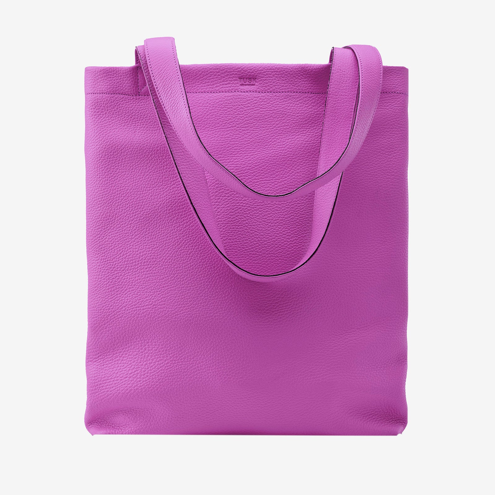 Purple tote bag on a white background - MAGENTA