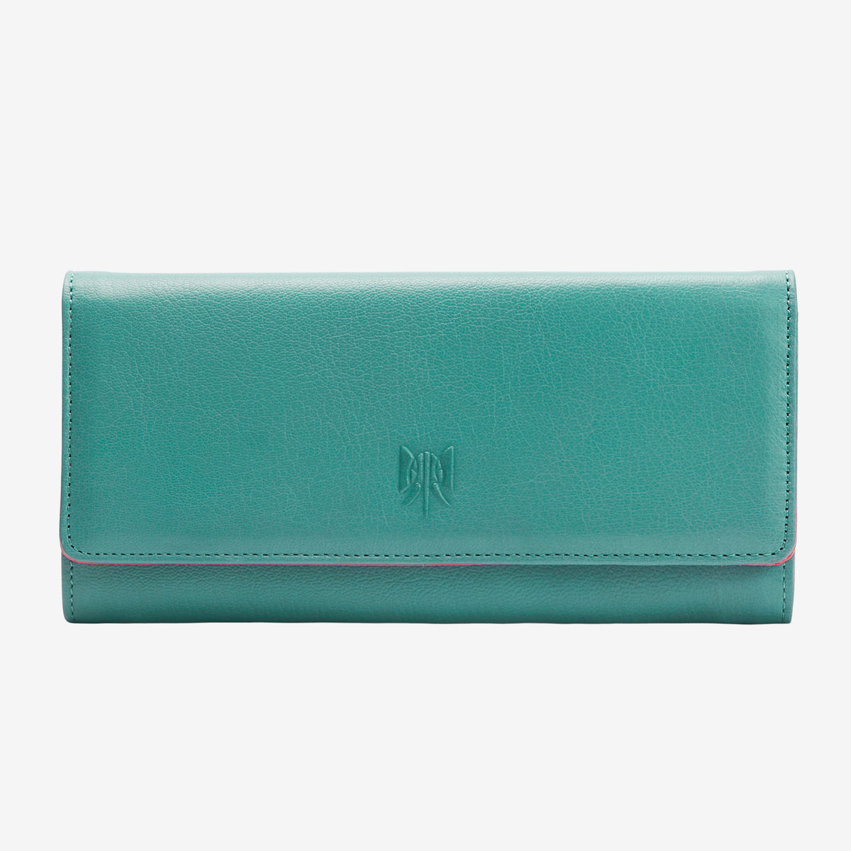 Siam Gusseted Business Card Case French BLUE/GERANIUM