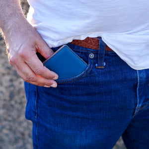 tusk-104-mens-leather-billfold-wallet-denim-model-01-DENIM