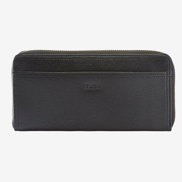 Wallet Pocket bag／black leather Victorinox Travel Essentials Zip-Around Wallet in black - 653367