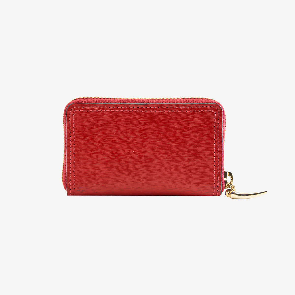 Madison | Coin and Card Case-Tusk - RED