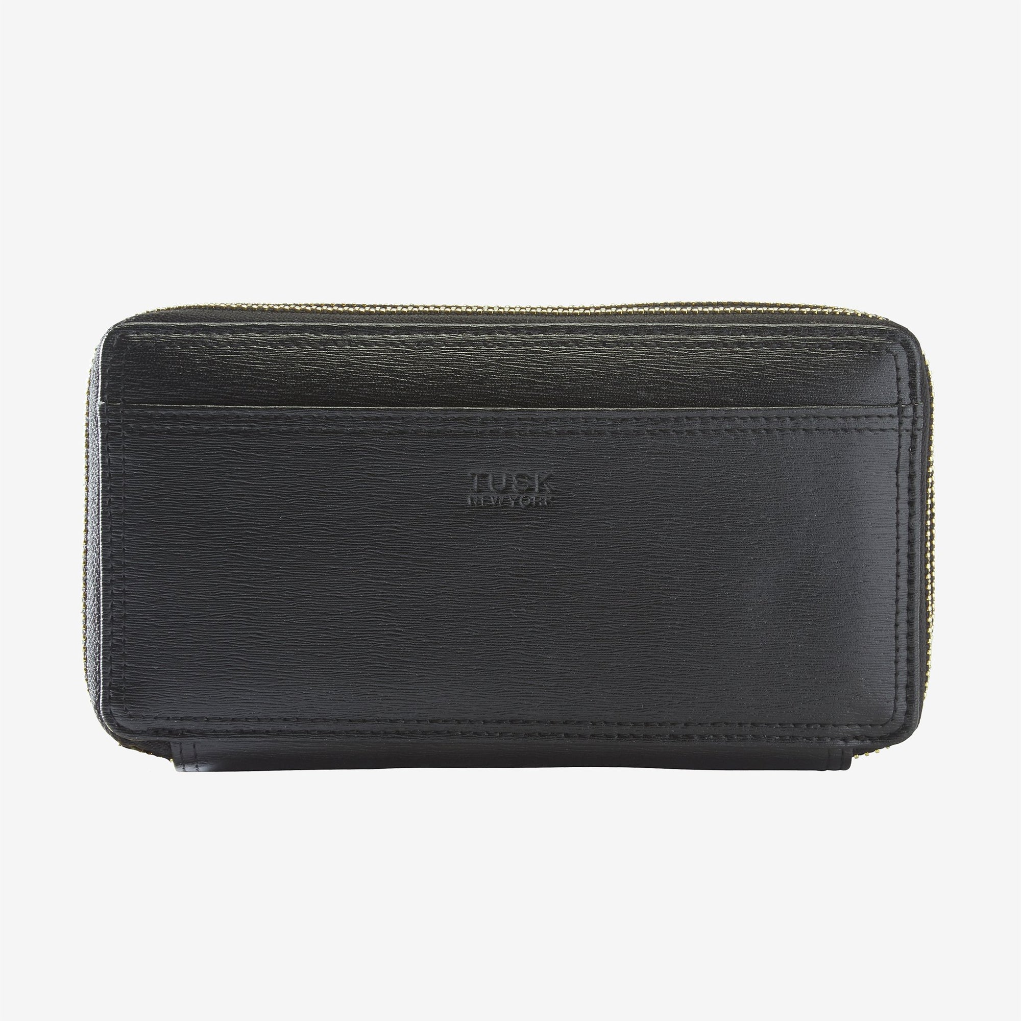 Madison | Double Zip Wallet - Tusk