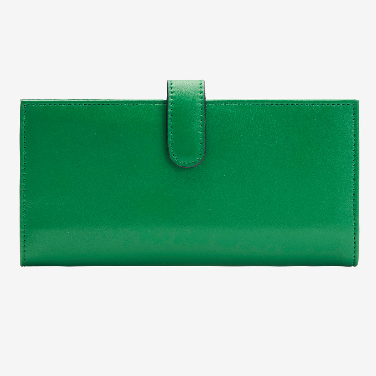     tusk-455-womens-joy-slim-leather-clutch-wallet-emerald-front