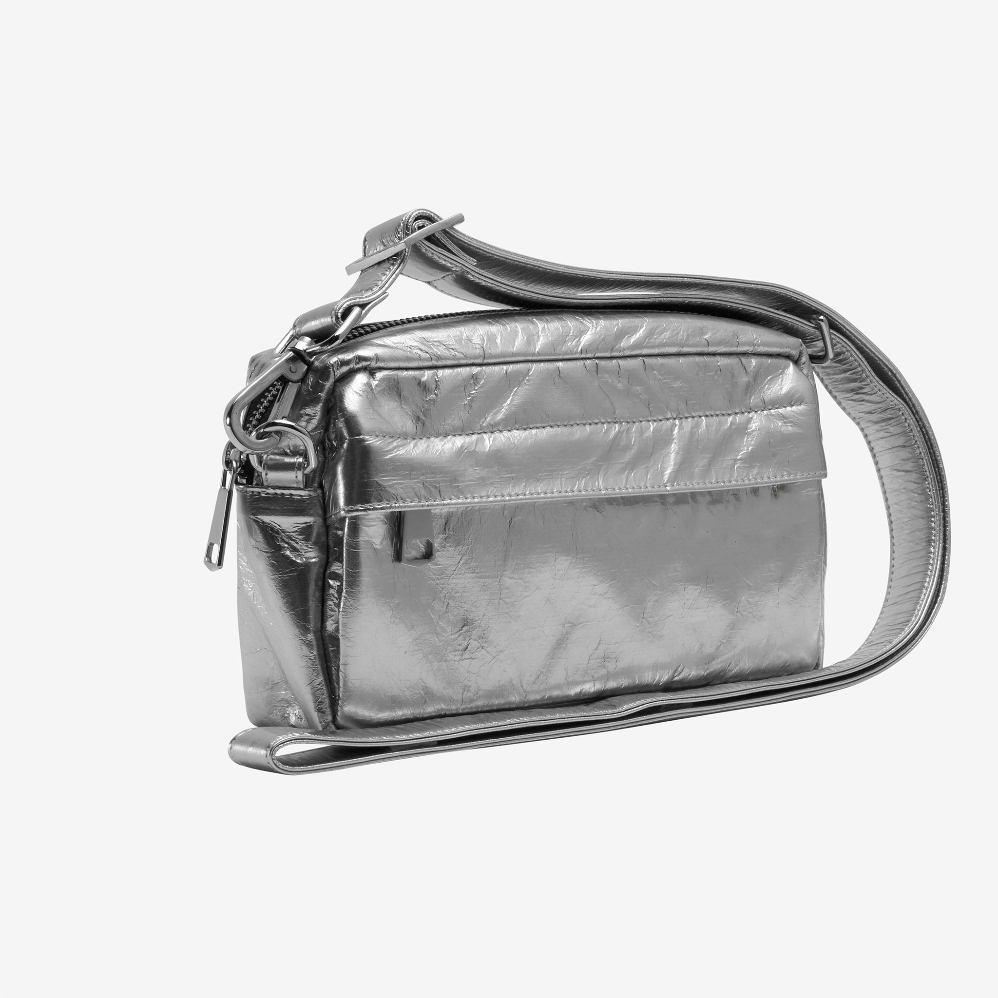 Silver camera online bag