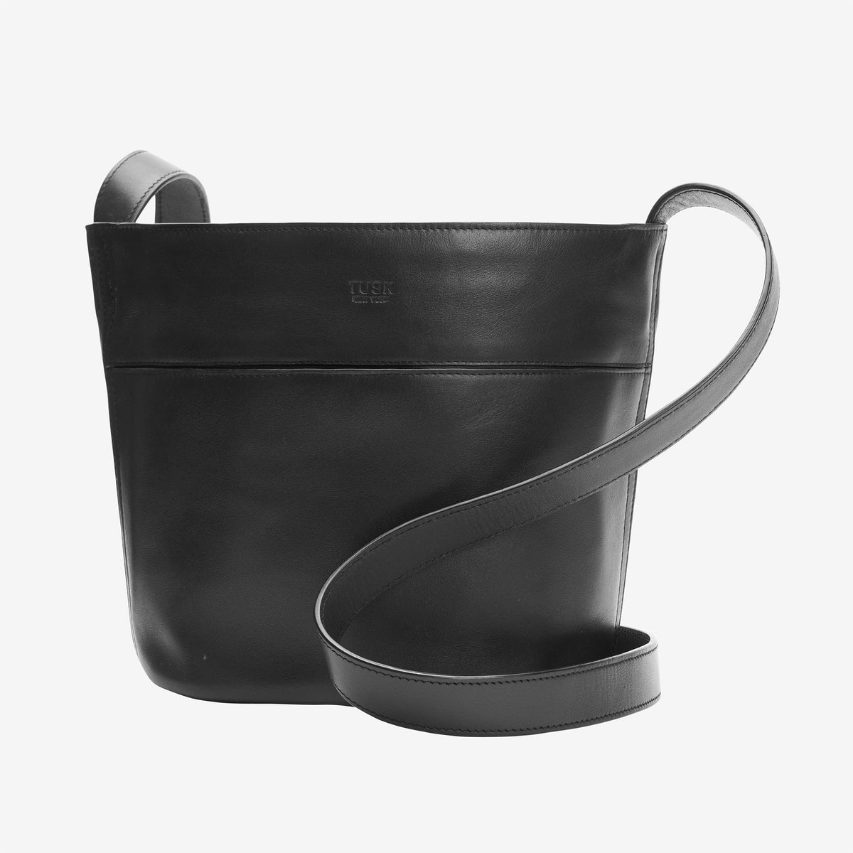    tusk-9925-leather-charu-small-bucket-bag-black-front