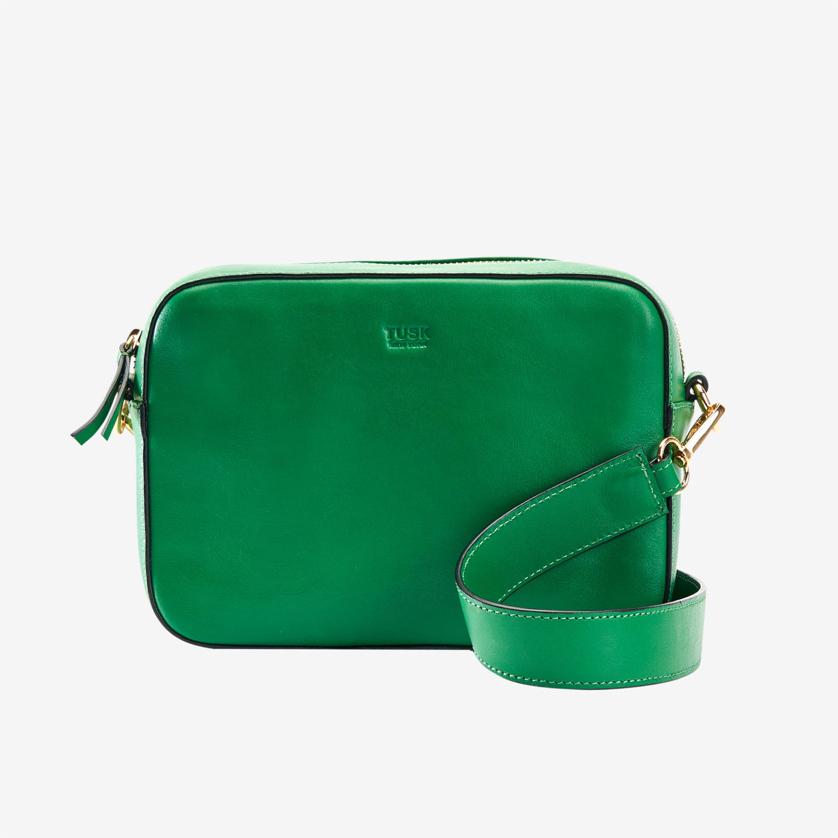     tusk-9926-smooth-leather-large-camera-bag-emerald-front